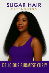 Burmese Curly Human Hair Bundles