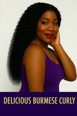Burmese Curly Human Hair Bundles