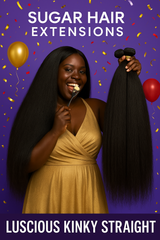 Kinky Straight Human Hair Bundles